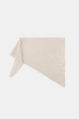 Crochet Triangle Scarf
