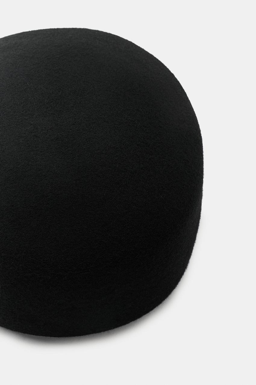 100% WOOL OVAL HAT