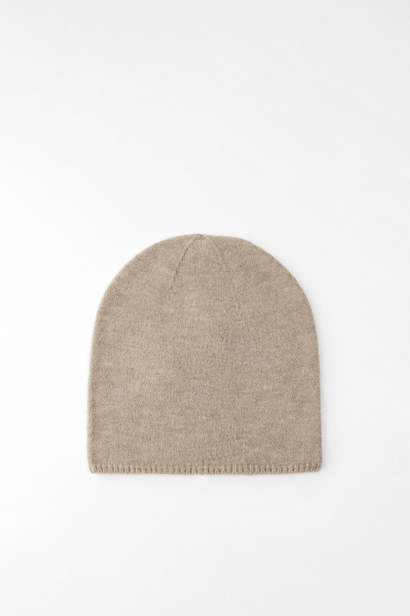 KNIT BEANIE Beige