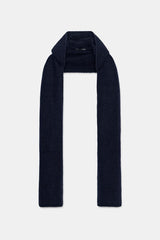 SCARF WITH HOODIE NAVY