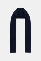 SCARF WITH HOODIE NAVY
