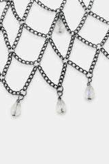BEADED CHAIN HEADPIECE