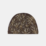 BEADED TULLE FASCINATOR SKULLCAP