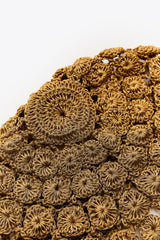 CROCHET SCALLOP BEADED BEANIE