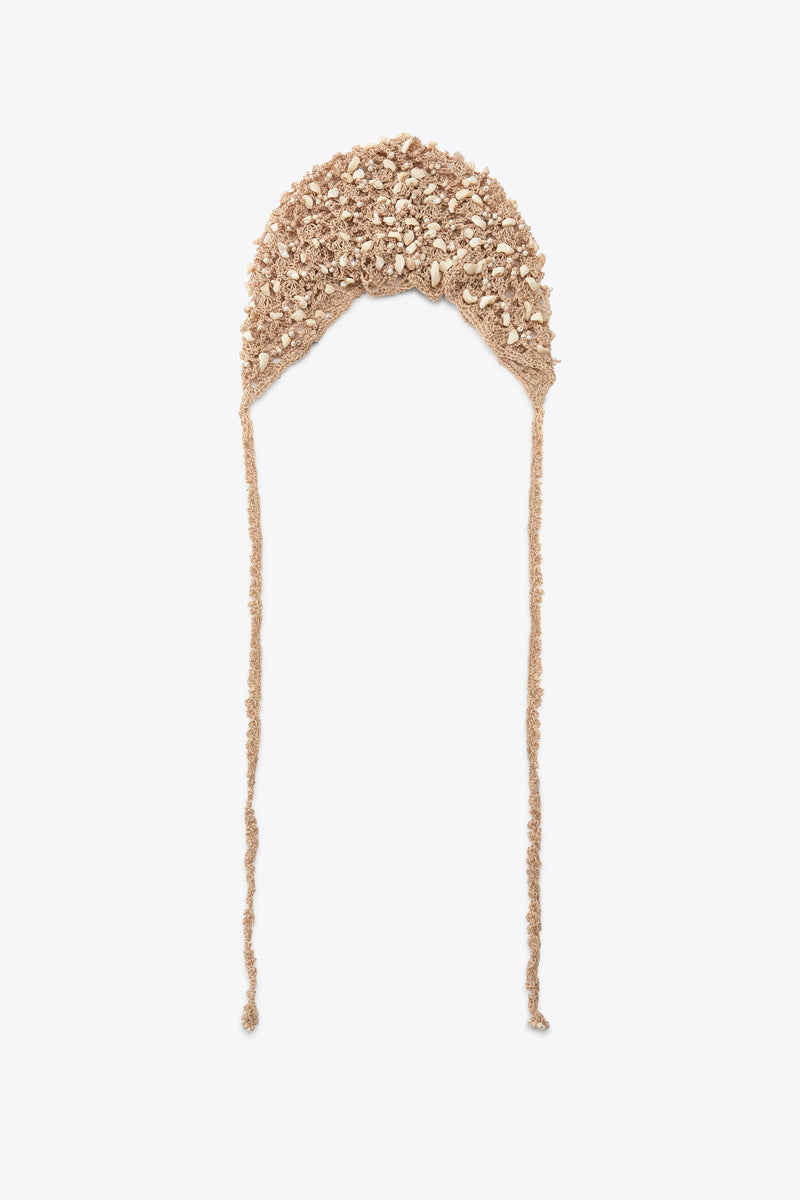Surlaclava CROCHET BEADED  Bonnet