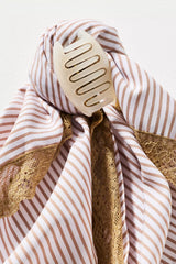 Scarf Hair Claw Clip