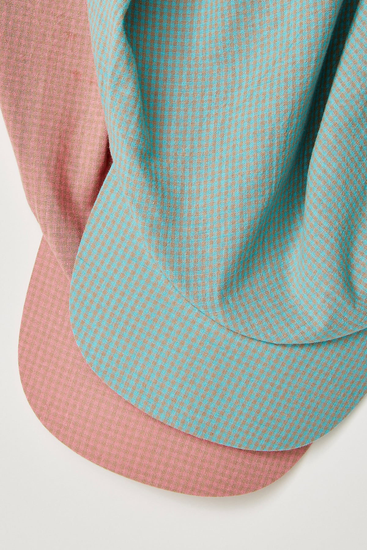 Scarf Baseball Hat Teal