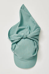 Scarf Baseball Hat Teal