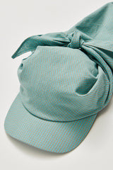 Scarf Baseball Hat Teal