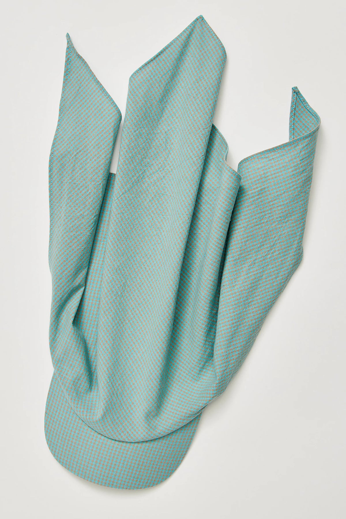 Scarf Baseball Hat Teal