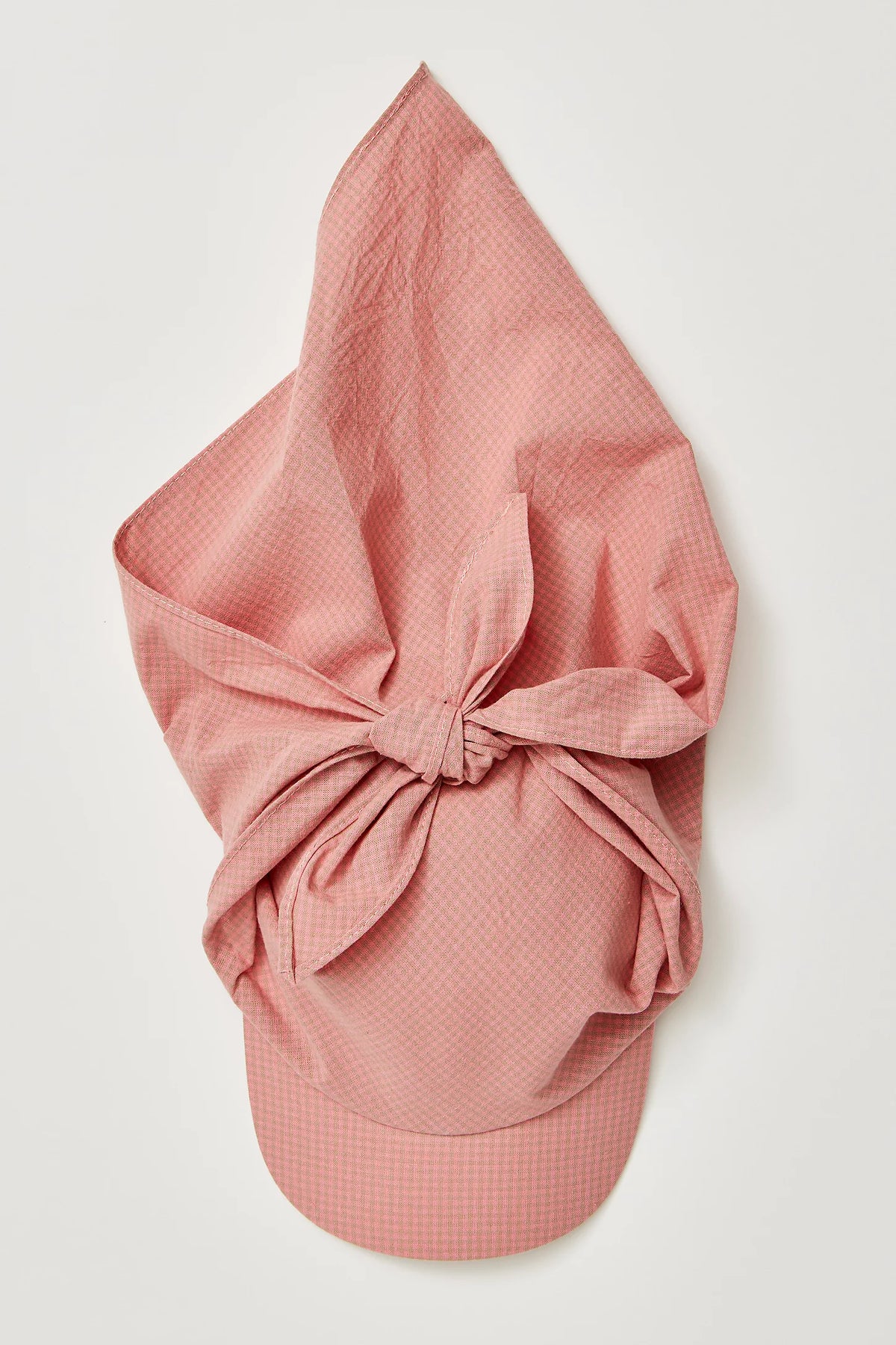 Scarf Baseball Hat Pink