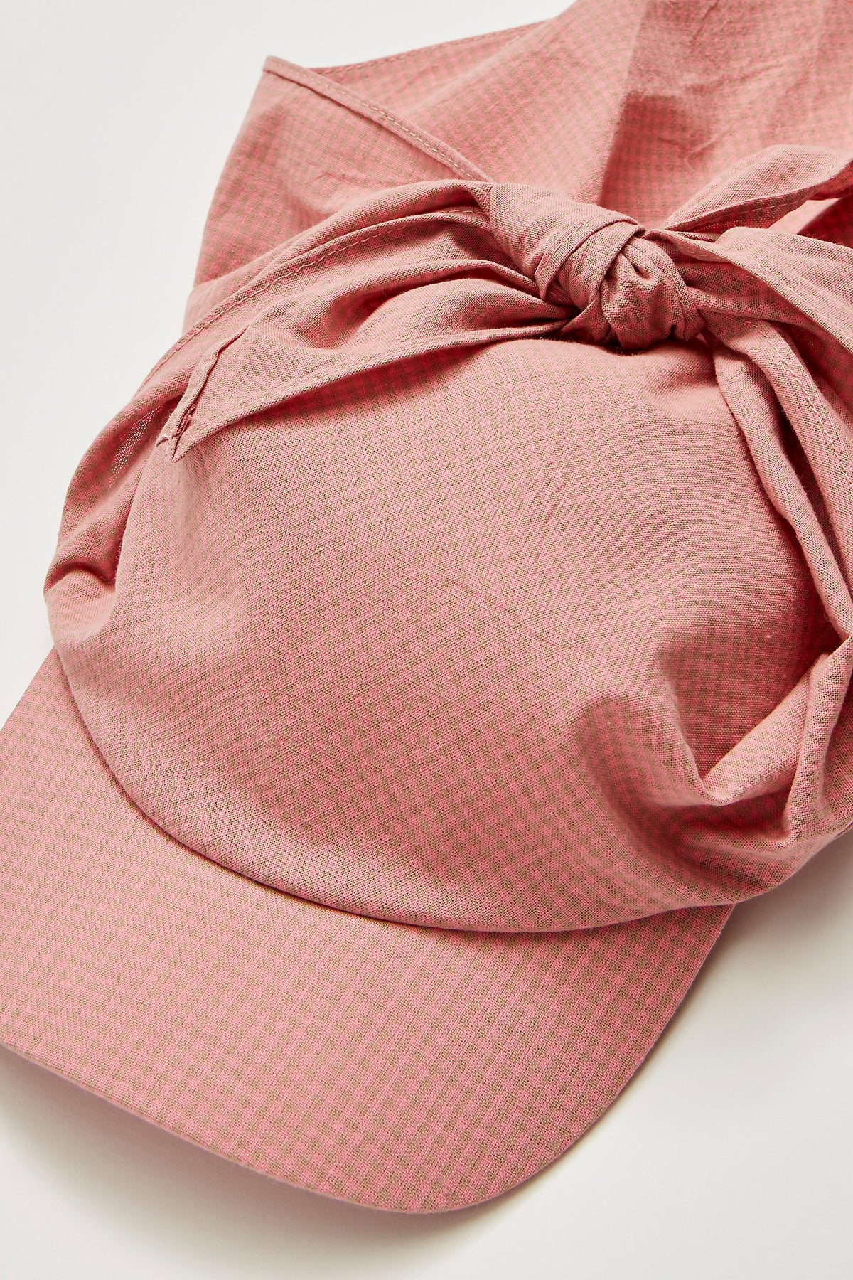 Scarf Baseball Hat Pink