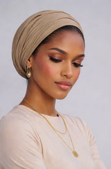 Effortless Infiniti Wrap Camel