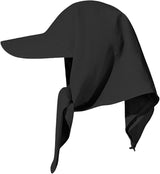 Brim Visor Tech Cap Black