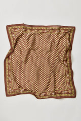 Lotus Paisley Print Bandana