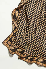 Lotus Paisley Print Bandana