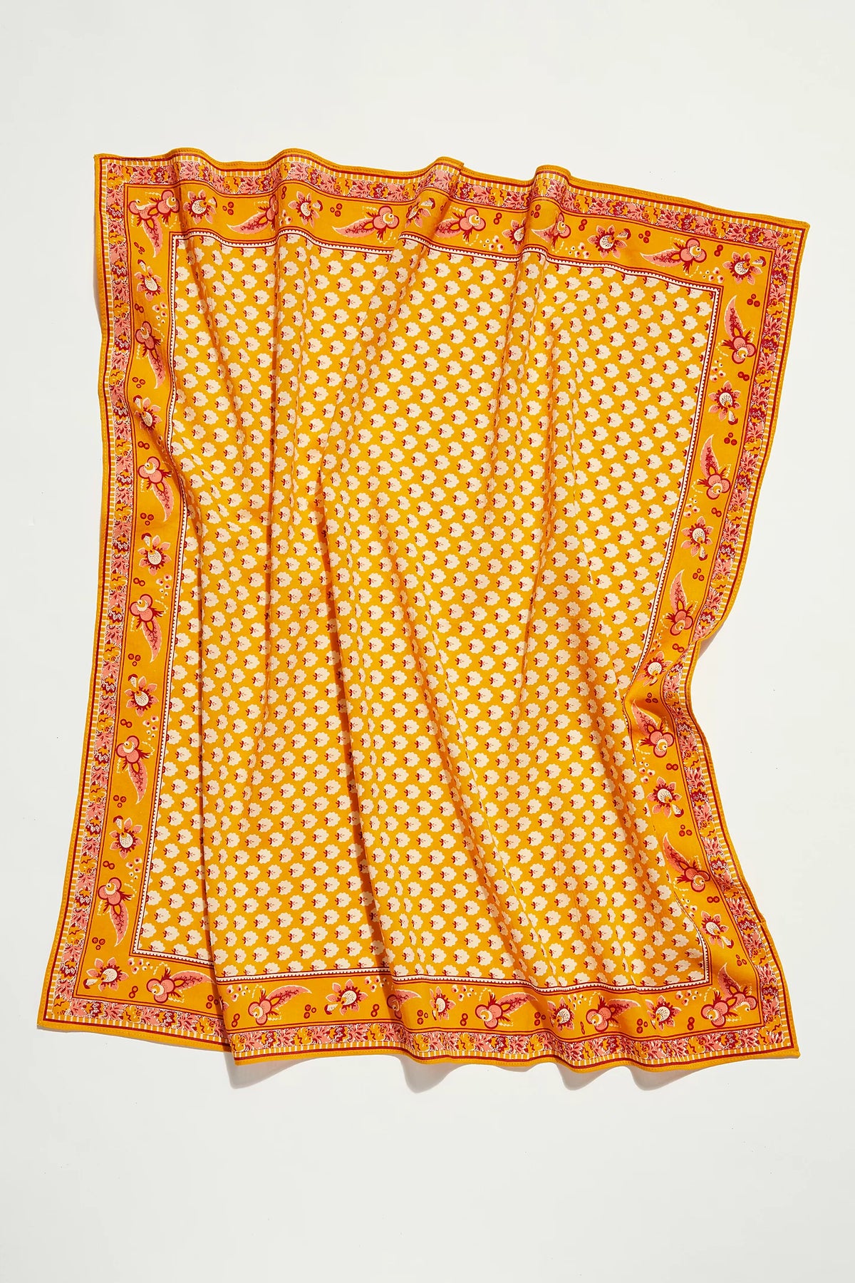 Lotus Paisley Print Bandana