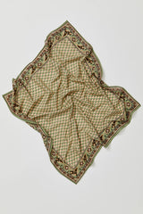 Lotus Paisley Print Bandana