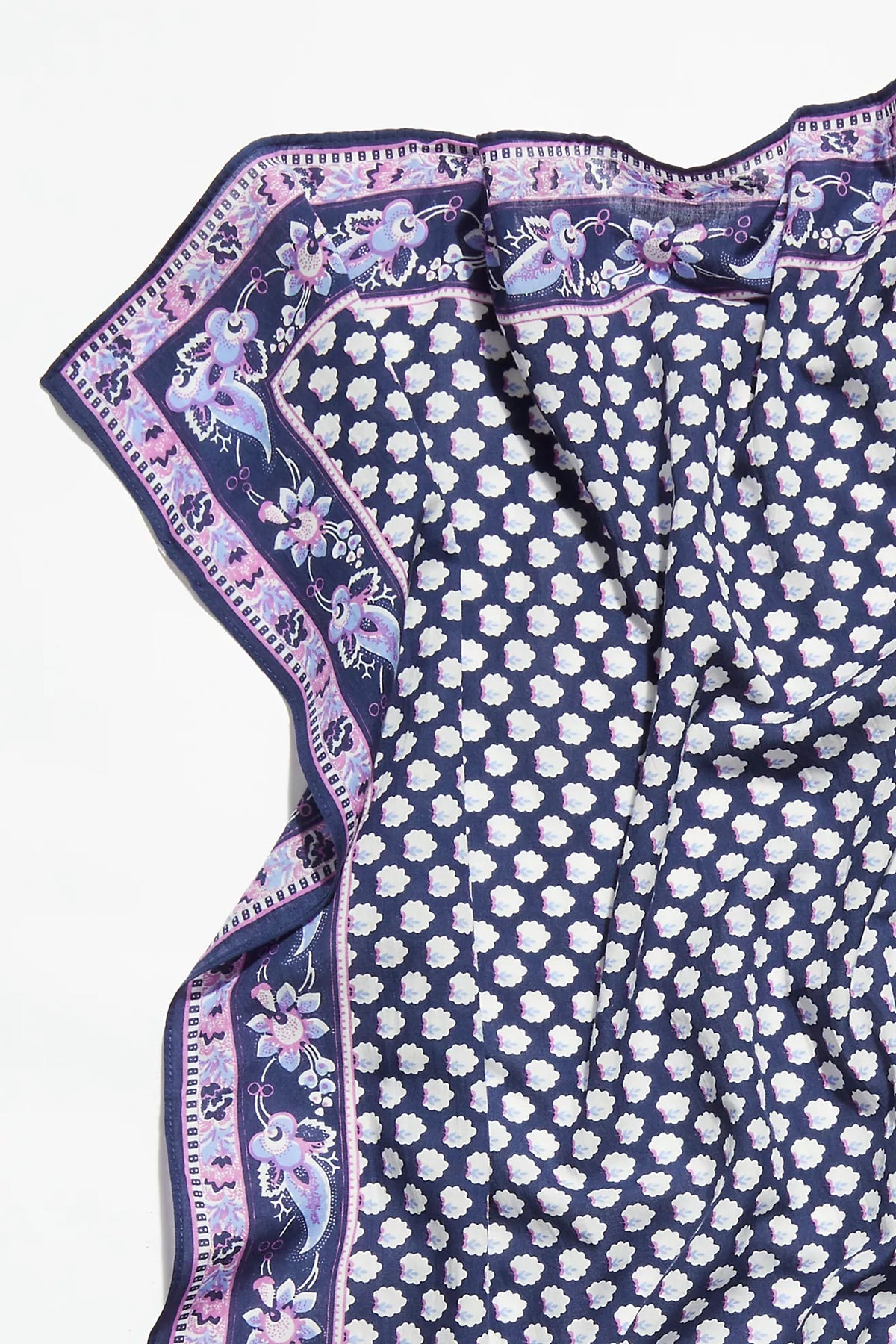 Lotus Paisley Print Bandana
