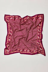 Lotus Paisley Print Bandana