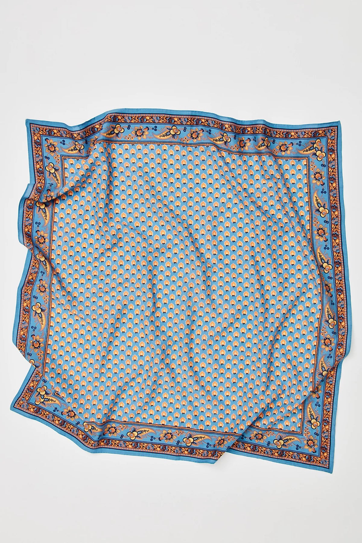 Lotus Paisley Print Bandana