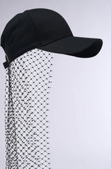 RHINESTONE SNAPBACK HAT