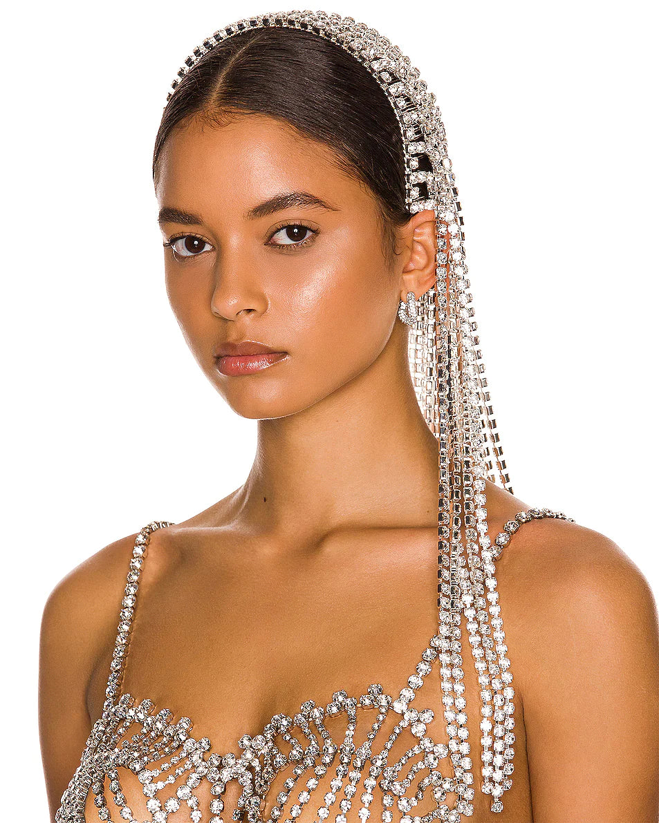 Crystal Fringe Headband