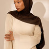 Signature Jersy Hijabs Chocolate
