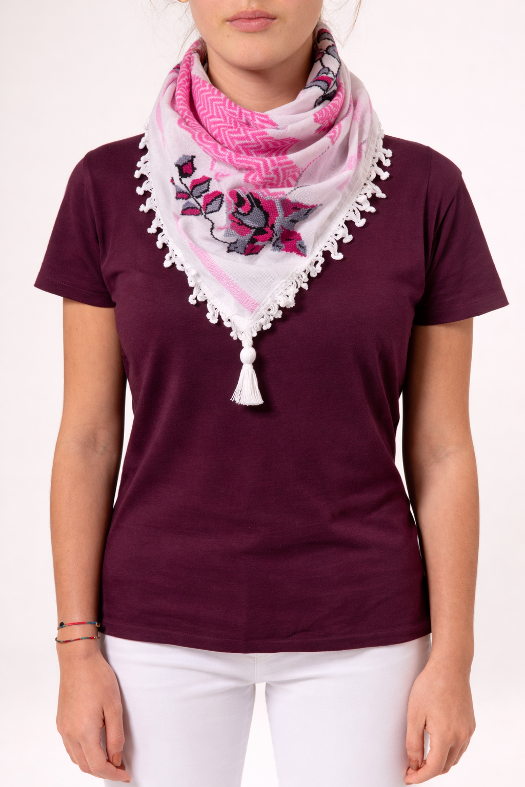 KUFIYA PINK ROSE SMALL
