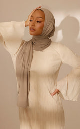 Signature Jersy Hijabs Almond
