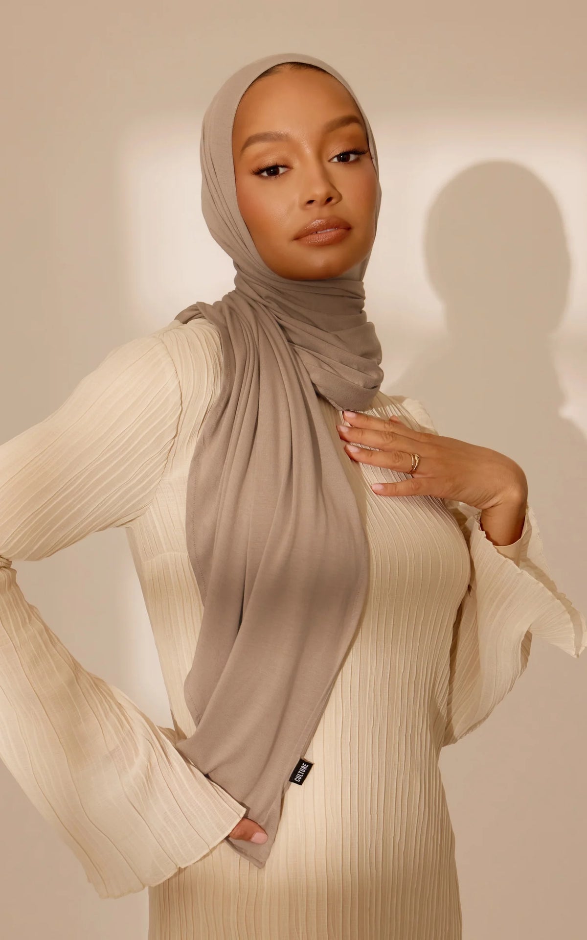 Signature Jersy Hijabs Almond