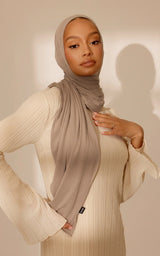 Signature Jersy Hijabs Almond