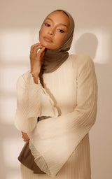 Signature Jersey Hijabs Truffle Brown