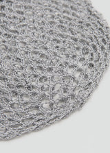 CROCHET BEANIE SKULLCAP WITH BUTTONS