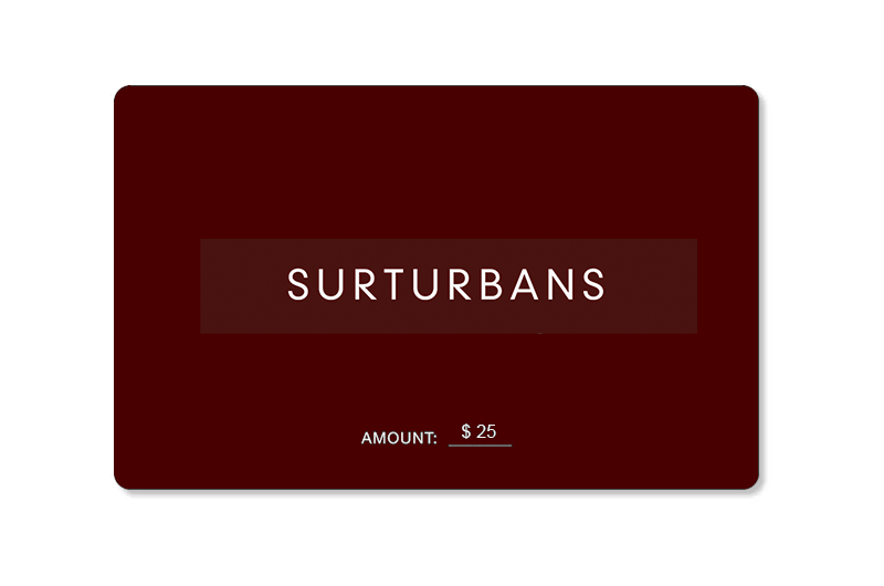 SURTURBAN Gift Card