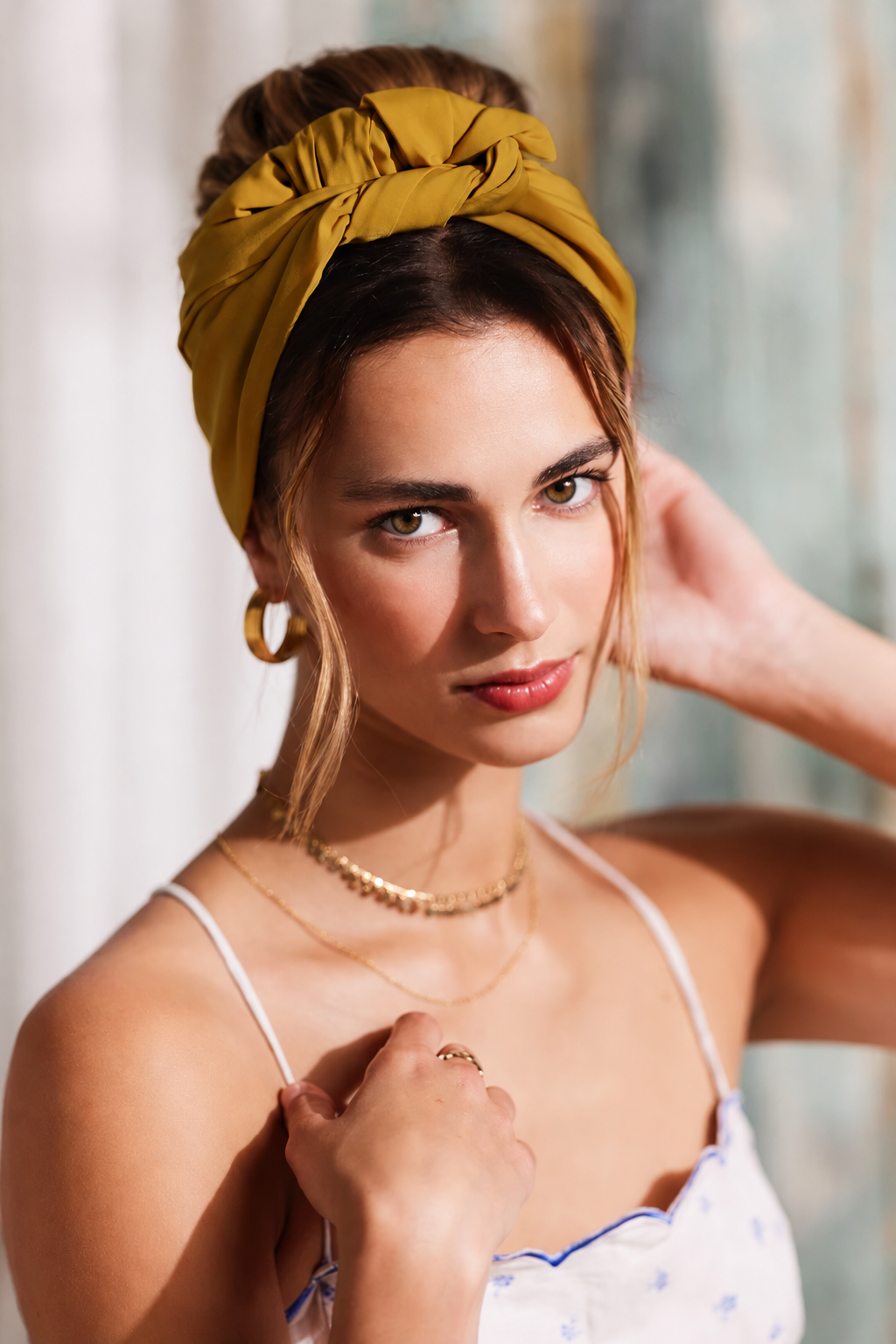 MAXI WIRE COTTON HEADBAND