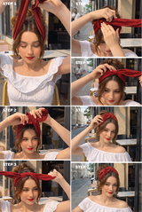 WIRE HEADBAND SKY