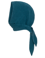 Fleece Babushka Bonnet Teal