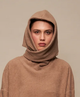 Fleece Babushka Bonnet