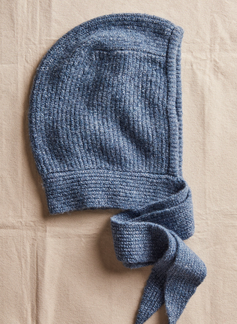 Surlaclava Bouclé Bonnet Blue