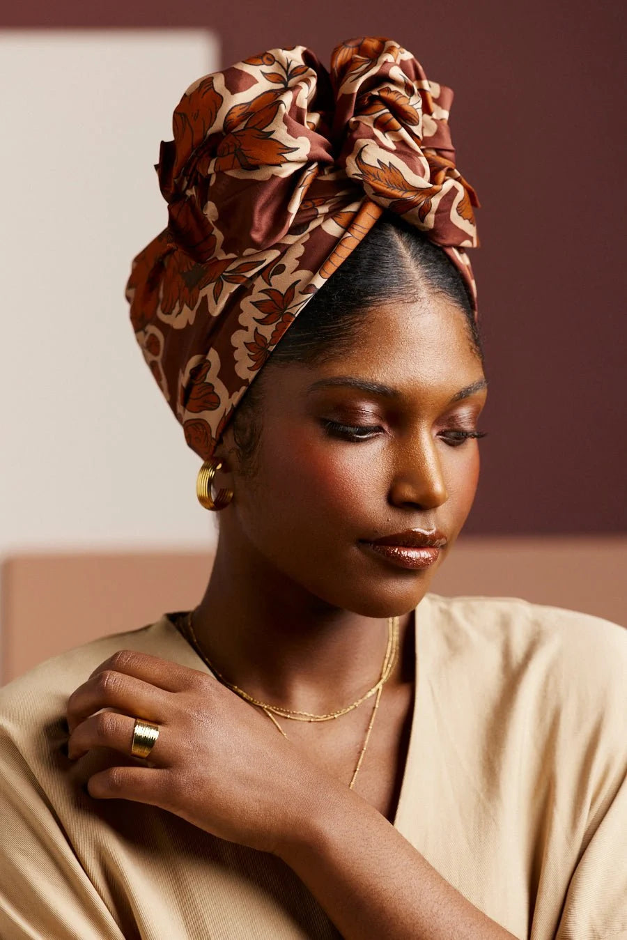 AFRICAN WIIRE TURBAN ROKIA