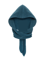 Fleece Babushka Bonnet Teal