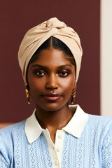 CUBAN WIIRE TURBAN SAND