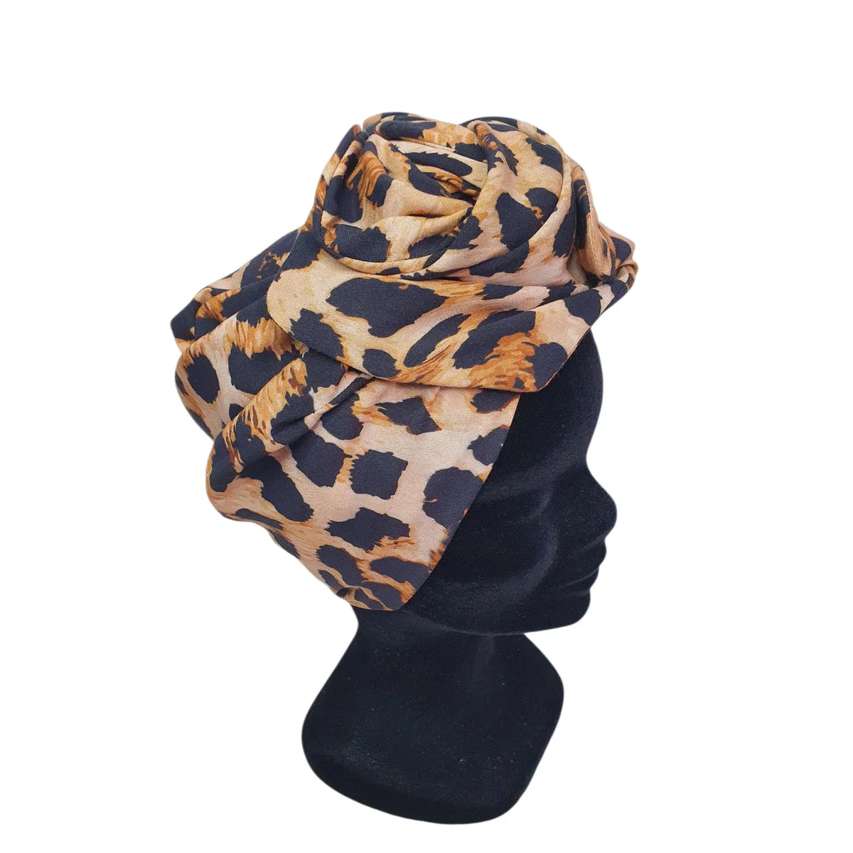 AFRICAN WIRE TURBAN LEOPARD