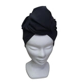 AFRICAN WIRE TURBAN BLACK