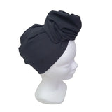 AFRICAN WIRE TURBAN BLACK