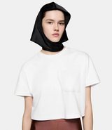 Satin Babushka Bonnet