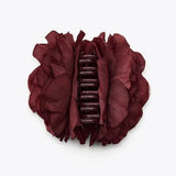 FLOWER BROOCH HAIR CLIP