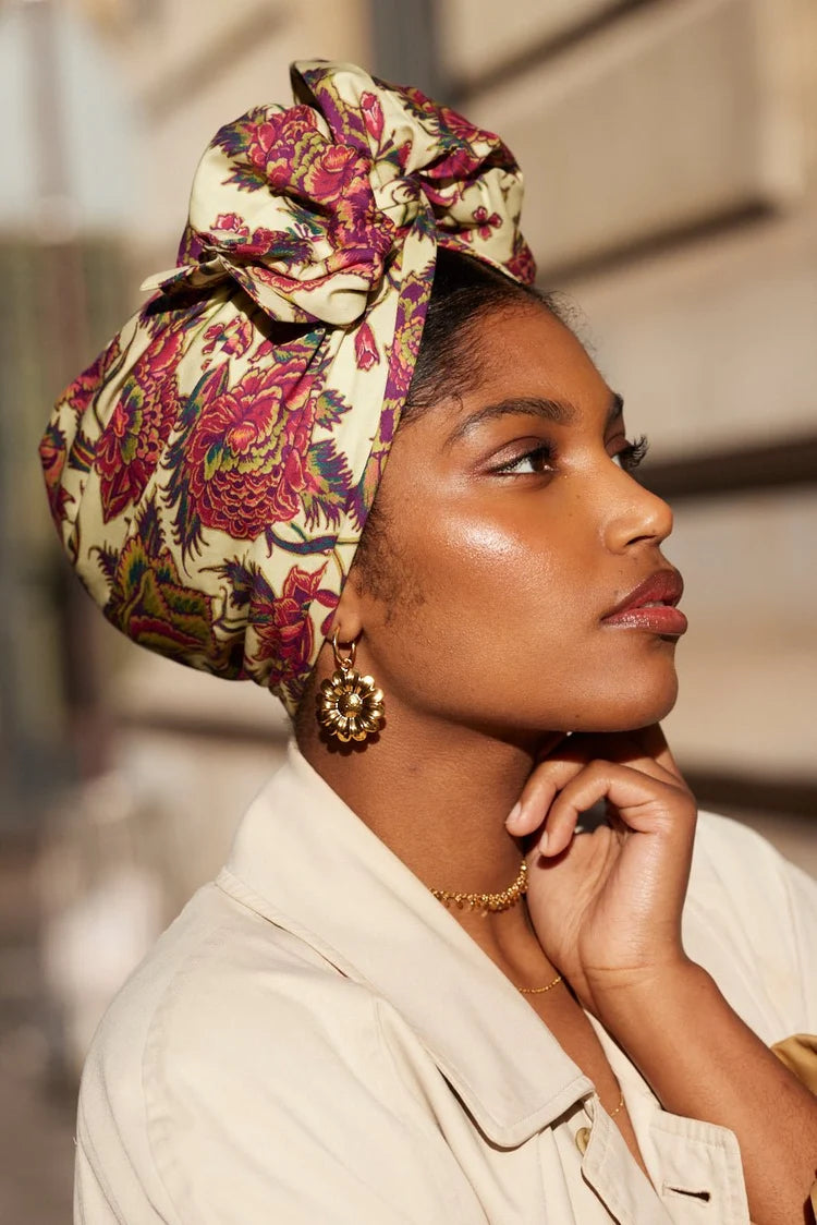 AFRICAN WIRE TURBAN ANJALI