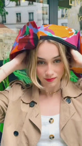 WIRE FULL CAP TURBAN OFF WHITE